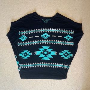 Cowgirl Tuff loose flowy top